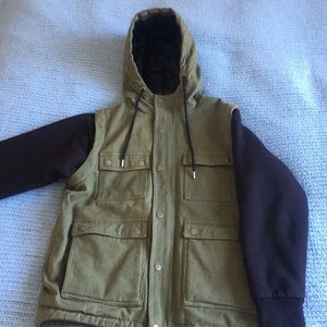 Jiberish Hooded Jacket
